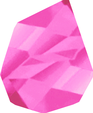Pink corundum