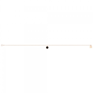 ever onyx disc ankle chain