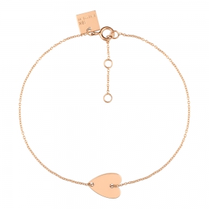 18 carat rose gold bracelet<br>by Ginette NY