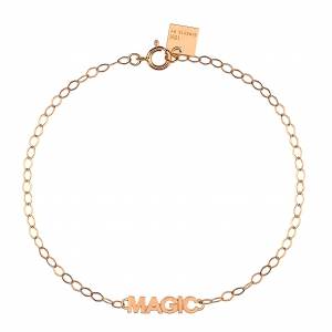 bracelet or rose 18 carats<br>by Ginette NY