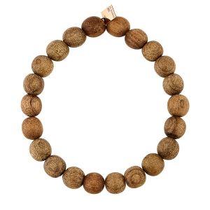 bracelet or rose 18 carats et bois<br>by Ginette NY