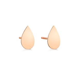 boucles d'oreilles or rose 18 carats<br>by Ginette NY