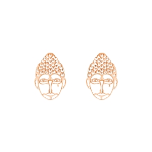 boucles d'oreilles or rose 18 carats<br>by Ginette NY