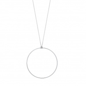 white circle on chain