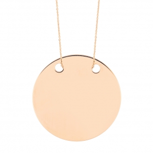 18 carat rose gold necklace
  by Ginette NY