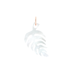 white mop palm charm