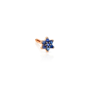 solo mini sapphire star stud