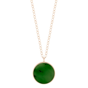 jumbo ever jade disc on chain