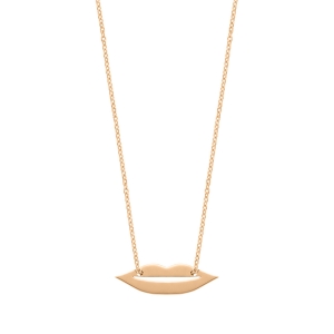 collier or rose 18 carats<br>by Ginette NY