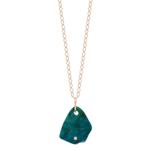 large jala chrysocolle on chain