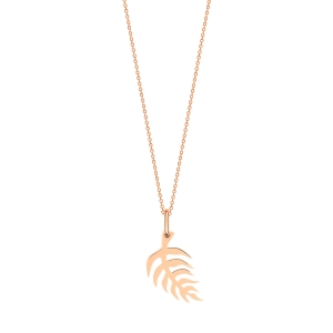 collier or rose 18 carats<br>by Ginette NY