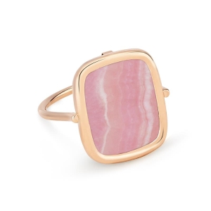 rhodochrosite antique ring