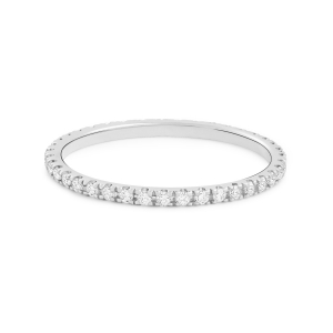 be mine white mini diamond band