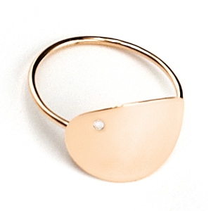 large sequin with diam ring