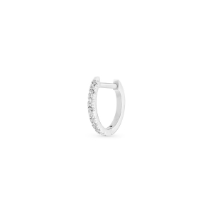 be mine solo white diamond hoop