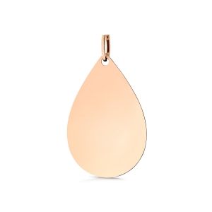 18 karat rose gold solo hoop<br>by Ginette NY