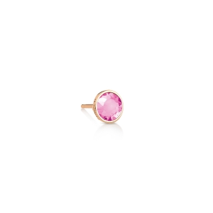 solo ever pink corundum stud