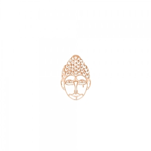 boucle d'oreille solo or rose 18 carats<br>by Ginette NY