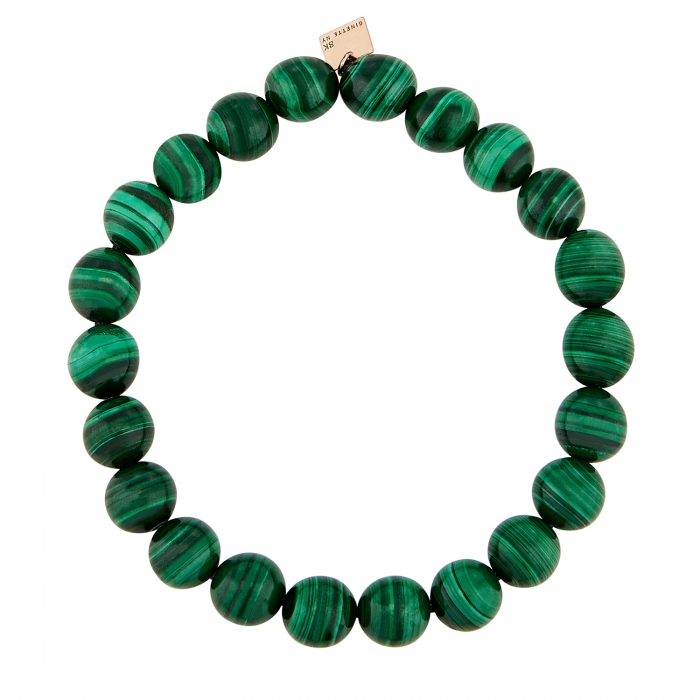 Natural Malachite Necklace Women's Short Millenium Grain Round Pearl  Crystal Tower Chain Clavicle Chain Jewelry New - AliExpress