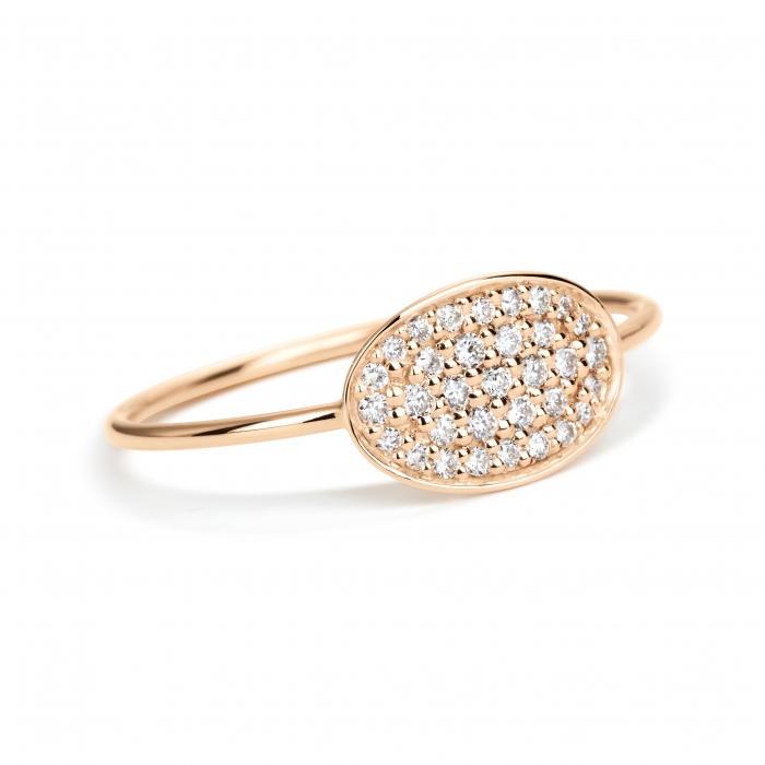 RING - Mini sequin diamond ring | Ginette NY