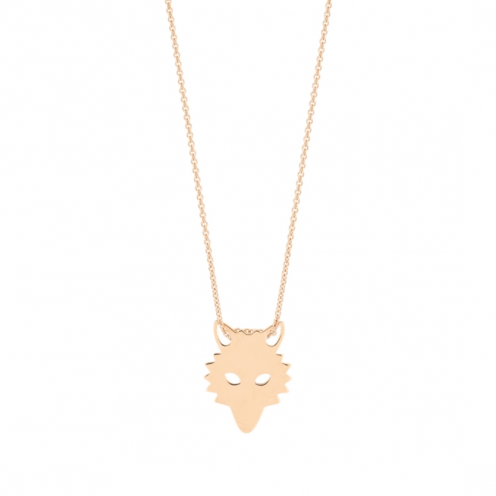 Ginette ny mini wolf necklace clearance