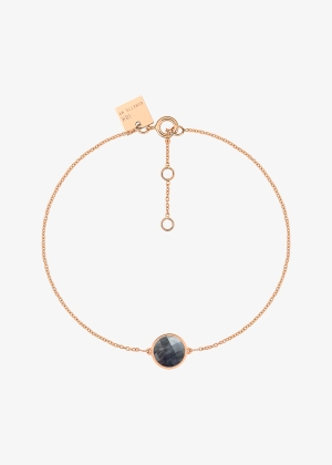 mini pixie ever black mop disc bracelet