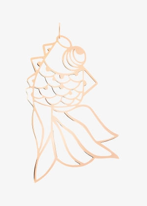 jumbo goldfish charm