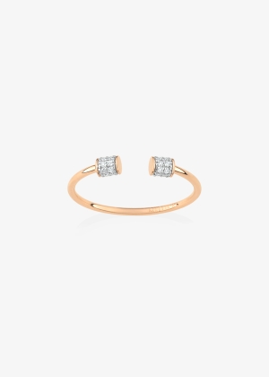 single diamond choker ring
