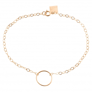 18 carat rose gold bracelet Ginette NY