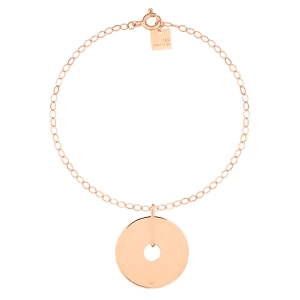 bracelet or rose 18 carats<br>by Ginette NY