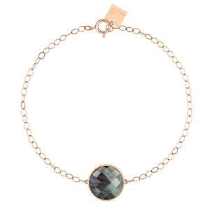 pixie ever black mop disc bracelet