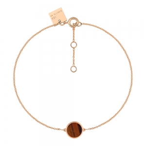 mini ever tiger eye disc bracelet