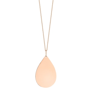 collier or rose 18 carats<br>by Ginette NY