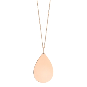 18 Karat rose gold necklace<br>by Ginette NY