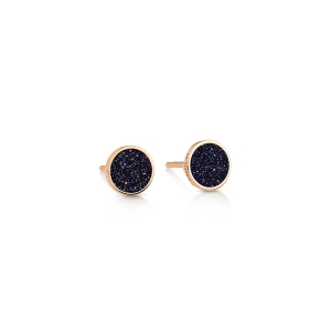 ever blue sandstone disc studs