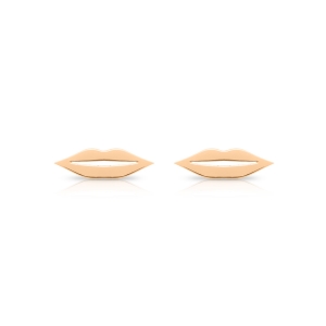 boucles d'oreilles or rose 18 carats<br>by Ginette NY