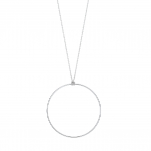 white circle on chain