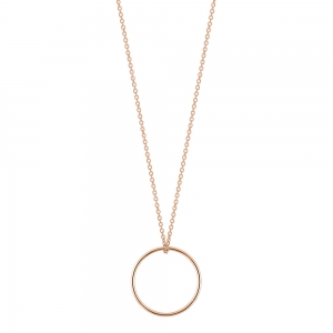 18 carat rose gold necklace Ginette NY