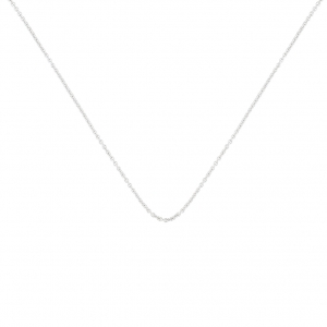 18 carat white gold chain<br> by Ginette NY