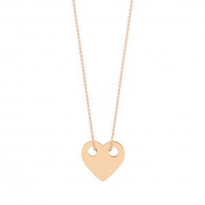 18 carat rose gold necklace Ginette NY