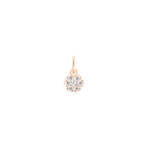 diamond lotus charm