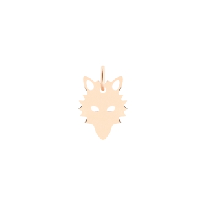 mini wolf charm
