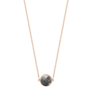 mini pixie ever black mop disc on chain