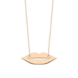 collier or rose 18 carats<br>by Ginette NY