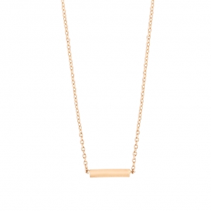 18 carat rose gold necklace Ginette NY