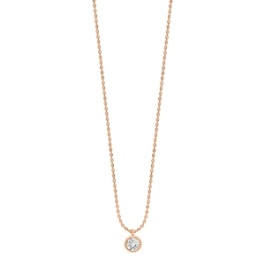 lonely diamond on chain