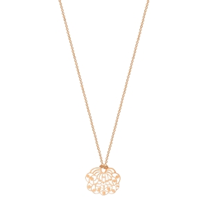 18 Karat rose gold necklace<br>by Ginette NY