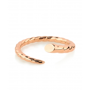 18k rose gold ring<br>by Ginette NY
