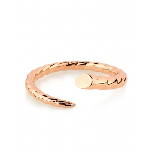 bague or rose 18 carats<br>by Ginette NY