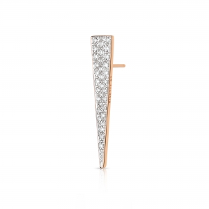 solo diamond arrow earring